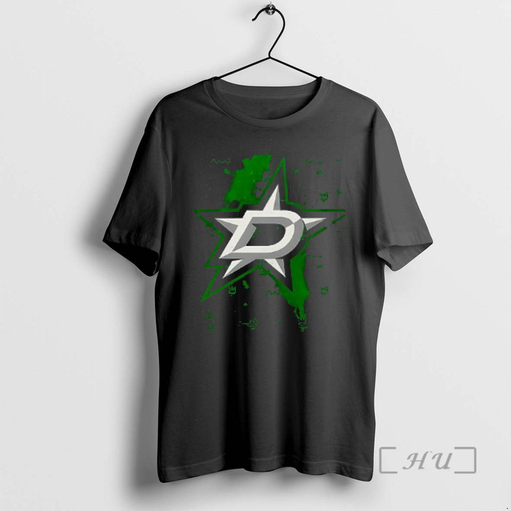 Officials Dallas Stars 4 Life Graffiti Double Sided Graphic T-Shirts, Hoodie, Sweatshirt | PopFlextees.com