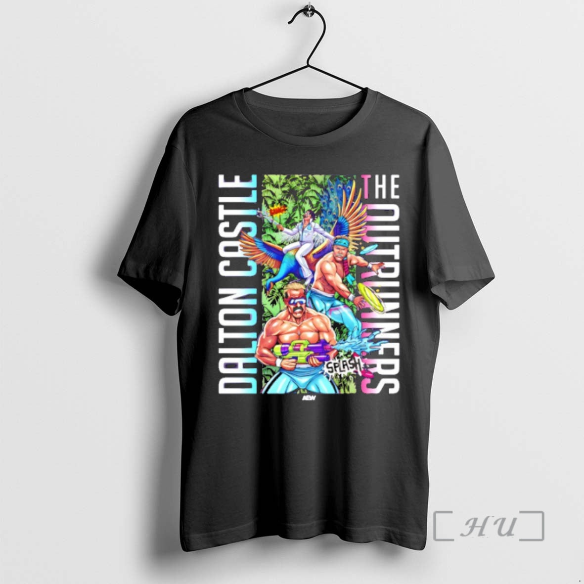 Officials Dalton Castle And The Outrunners Peacockrunners Caricature T-Shirts, Hoodie, Sweatshirt | PopFlextees.com