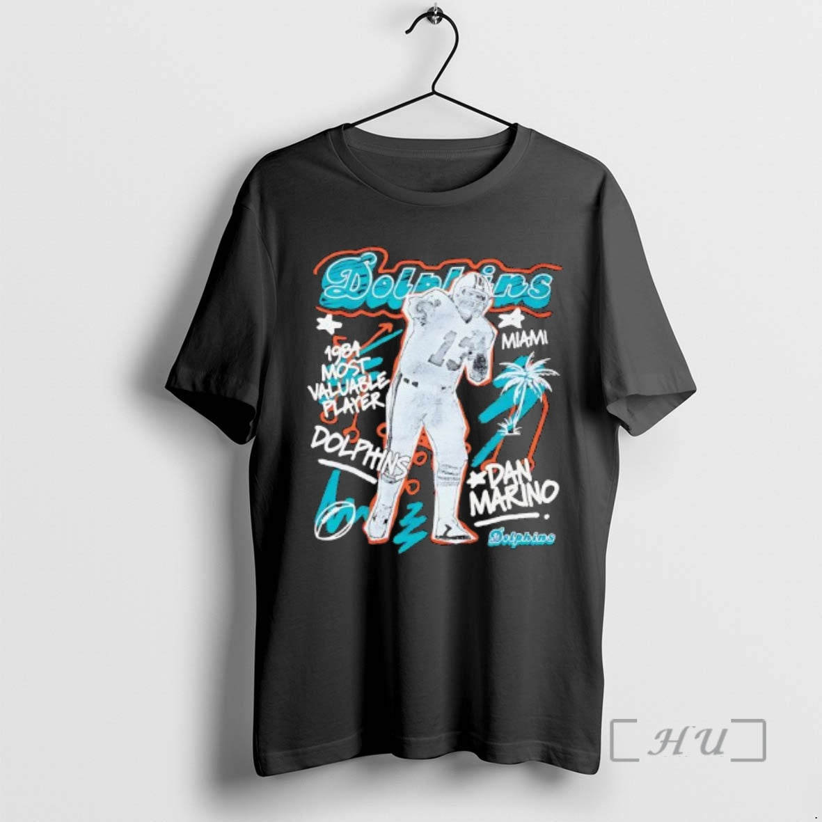 Officials Dan Marino Mvp Miami Dolphins Chalked Up 1984 Most Valuable Player Premium T Shirts Hoodie, Sweatshirt