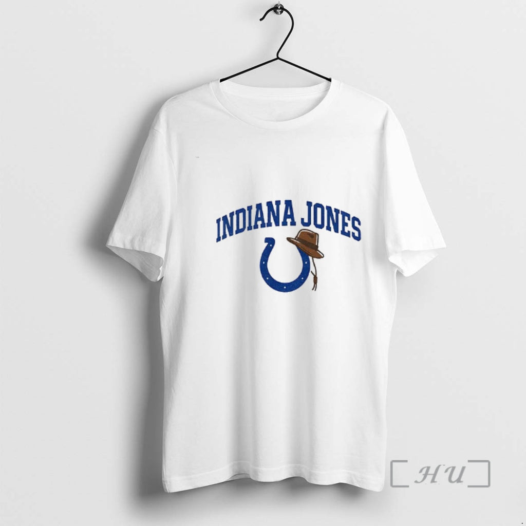 Officials Daniel Jones Colts Retro Indiana Jones T-Shirts, Hoodie, Sweatshirt | PopFlextees.com