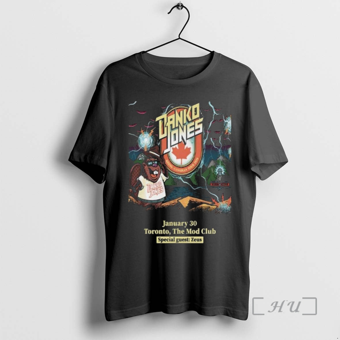 Officials Danko Jones Jan 30 2026 The Mod Club In Toronto On Premium T Shirts Hoodie, Sweatshirt | PopFlextees.com