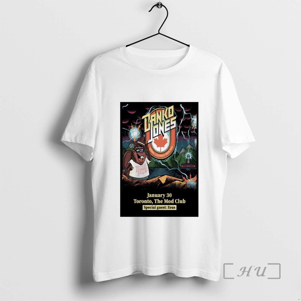 Officials Danko Jones January 30 2026 The Mod Club In Toronto On Premium T Shirts Hoodie, Sweatshirt | PopFlextees.com