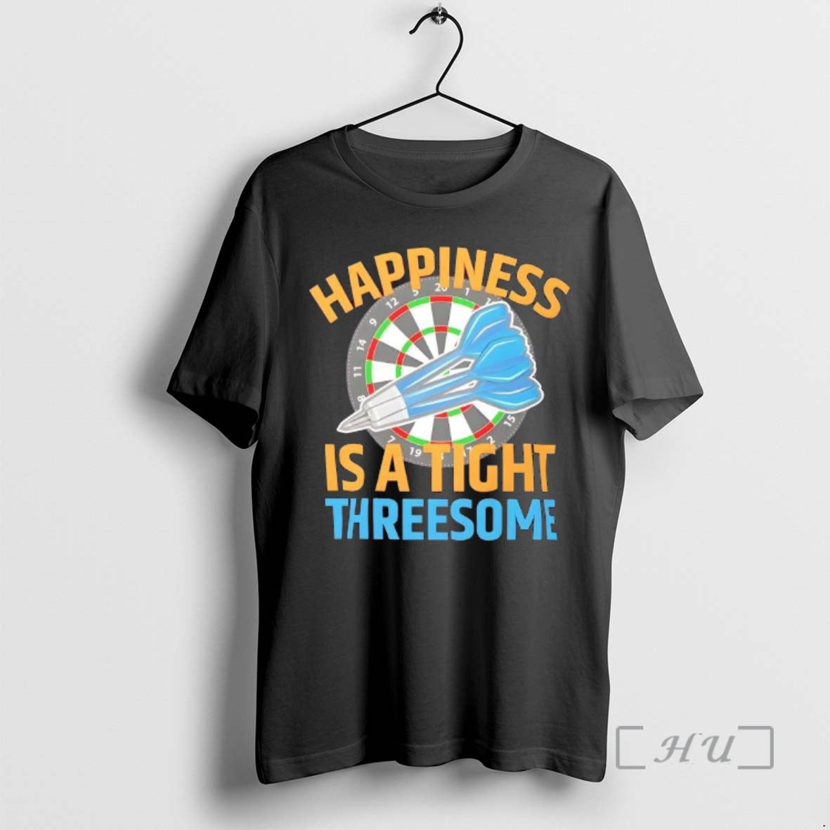Officials Darts Happiness Is A Tight Threesome T-Shirts, Hoodie, Sweatshirt | PopFlextees.com