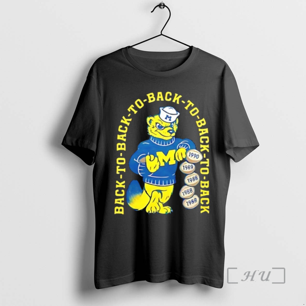 Officials Dave Portnoy Michigan Wolverines Back To Back To Back 5 Time Champions Premium T-Shirts, Hoodie, Sweatshirt
