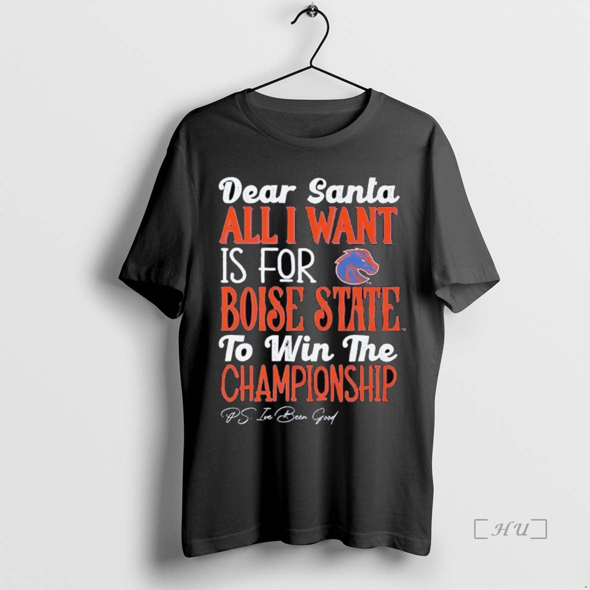 Officials Dead Santa All I Want Is For The Boise State Broncos To Win The T-Shirts, Hoodie, Sweatshirt | PopFlextees.com