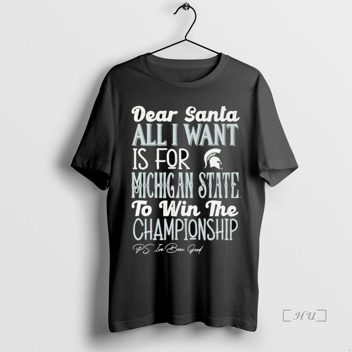 Officials Dead Santa All I Want Is For The Michigan State Spartans To Win The T-Shirts, Hoodie, Sweatshirt | PopFlextees.com