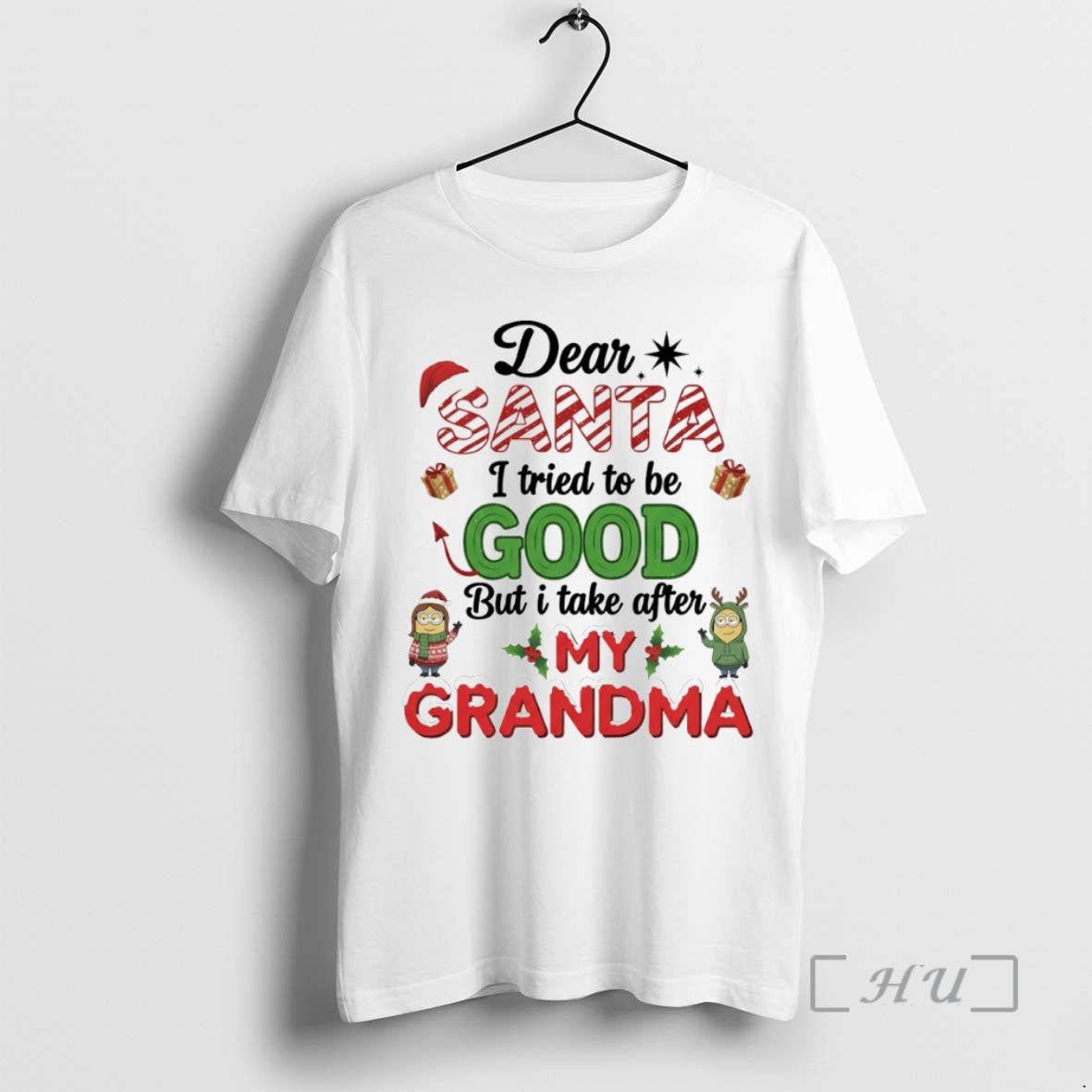Officials Dear Santa I Tried To Be Good But I Take After My Grandma Circle T-Shirts, Hoodie, Sweatshirt | PopFlextees.com