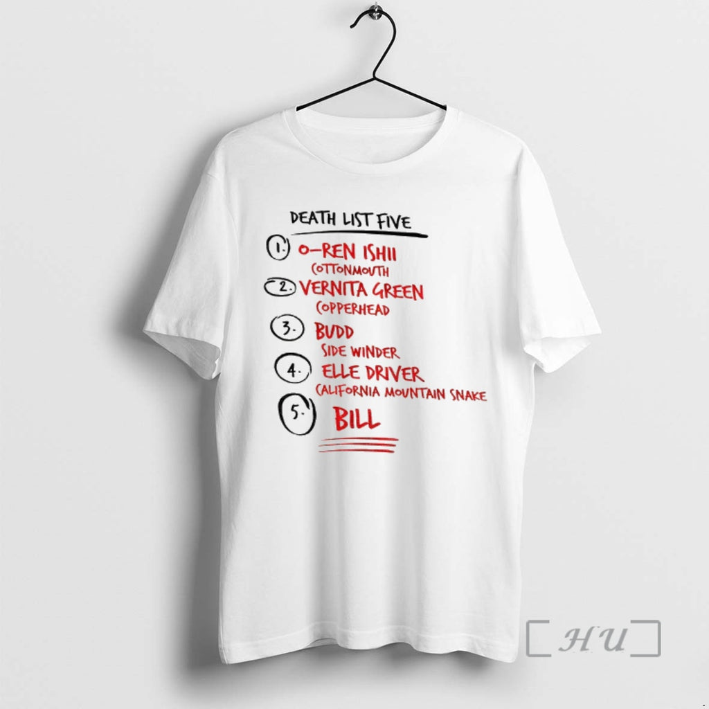 Officials Death List Five Cult Samurai Japan Movie T-Shirts, Hoodie, Sweatshirt | PopFlextees.com