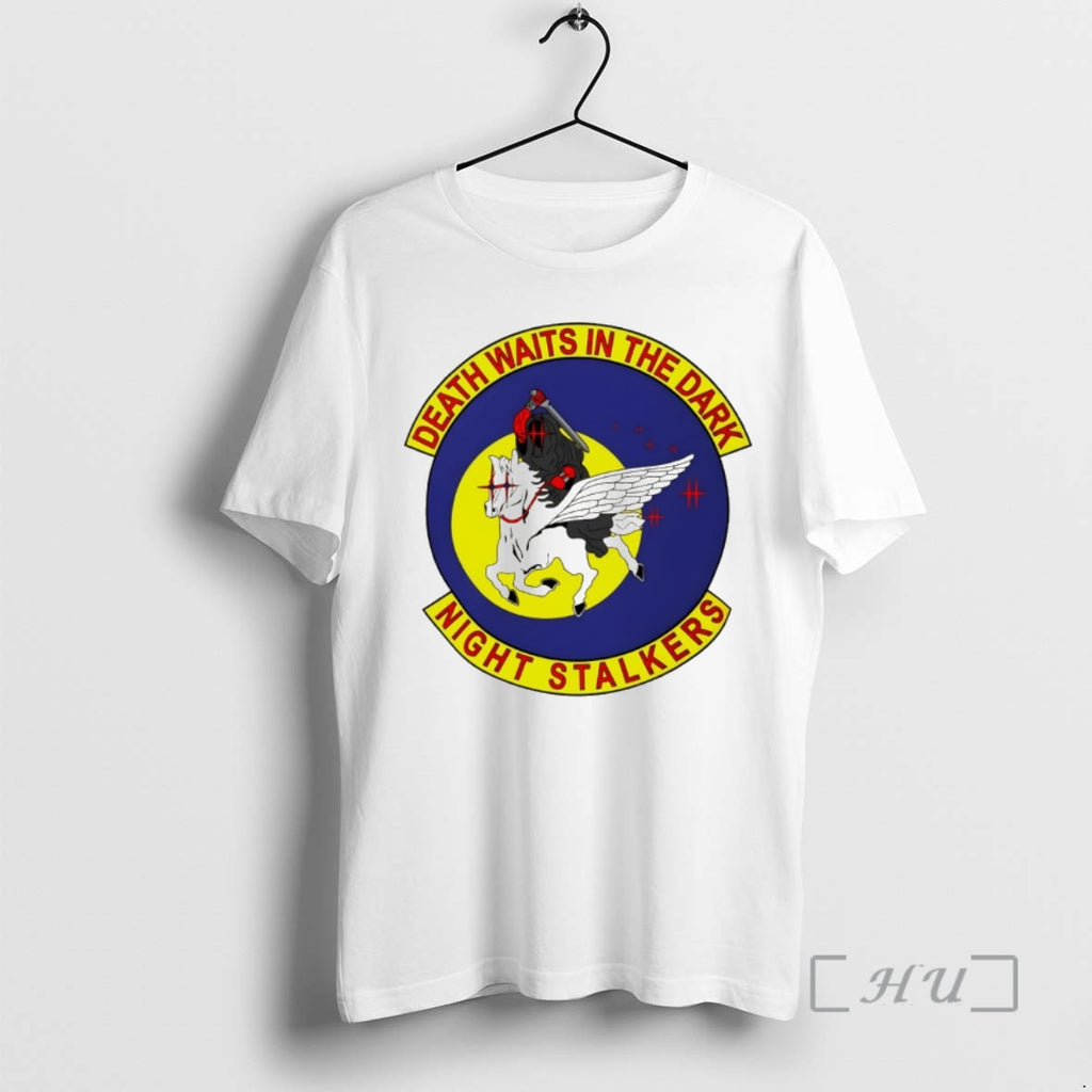 Officials Death Waits In The Dark Night Stalkers T-Shirts, Hoodie, Sweatshirt | PopFlextees.com