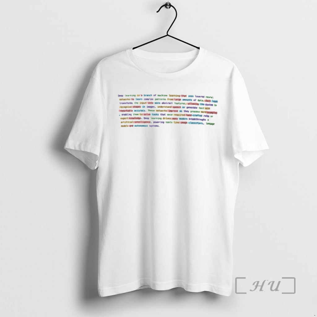 Officials Definition Of Deep Learning Tokenized T-Shirts, Hoodie, Sweatshirt | PopFlextees.com