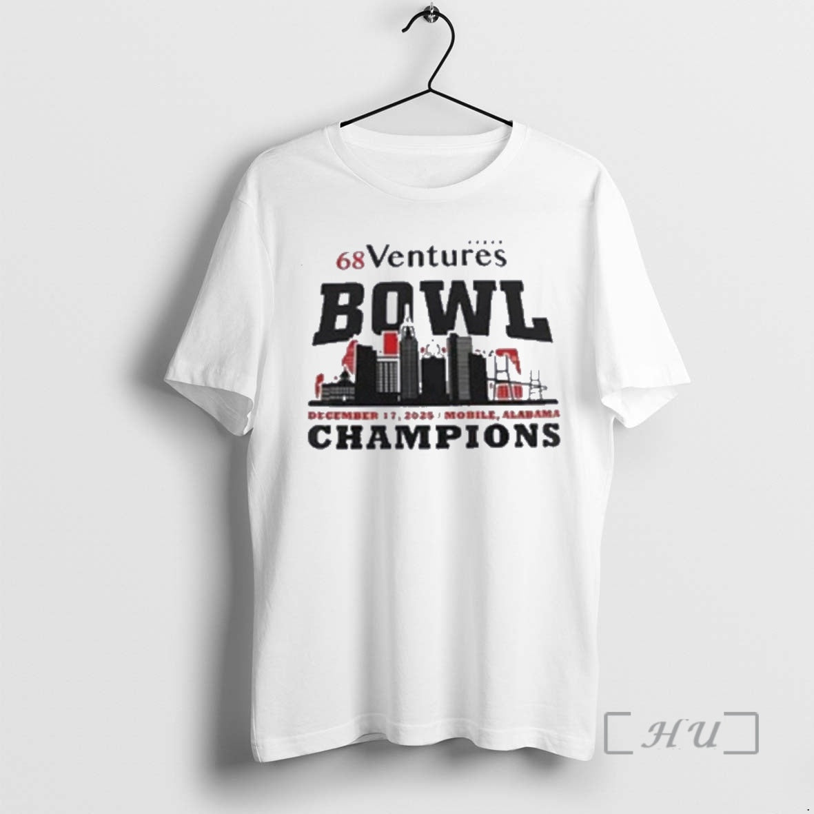 Officials Delaware Blue Hens 68 Ventures Bowl Champions Skyline T-Shirts, Hoodie, Sweatshirt | PopFlextees.com