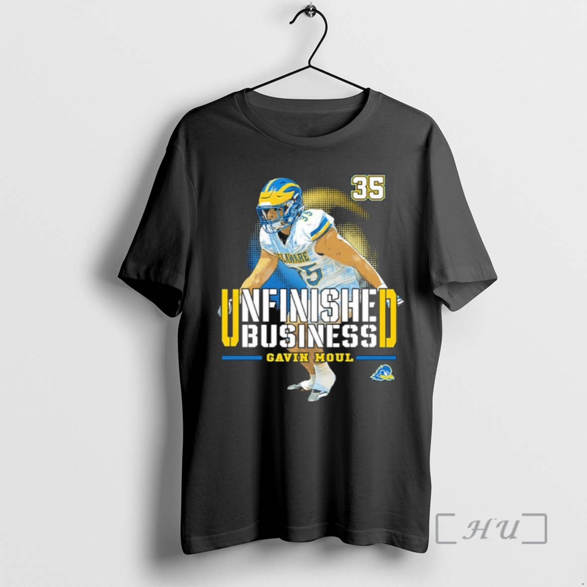 Officials Delaware Fightin Blue Hens Ncaa Football Gavin Moul Unfinished Business T-Shirts, Hoodie, Sweatshirt