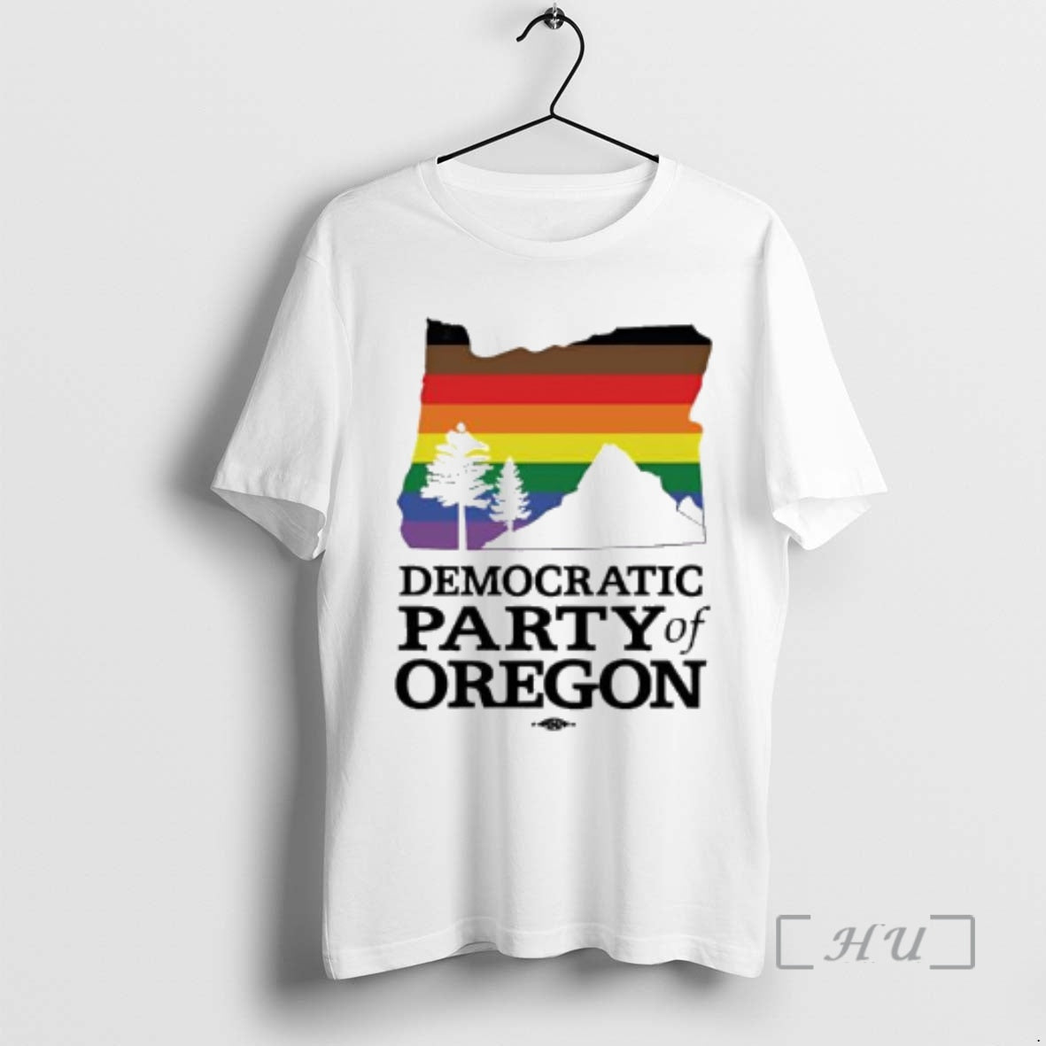 Officials Democratic Party Of Oregon Pride Graphic T-Shirts, Hoodie, Sweatshirt | PopFlextees.com