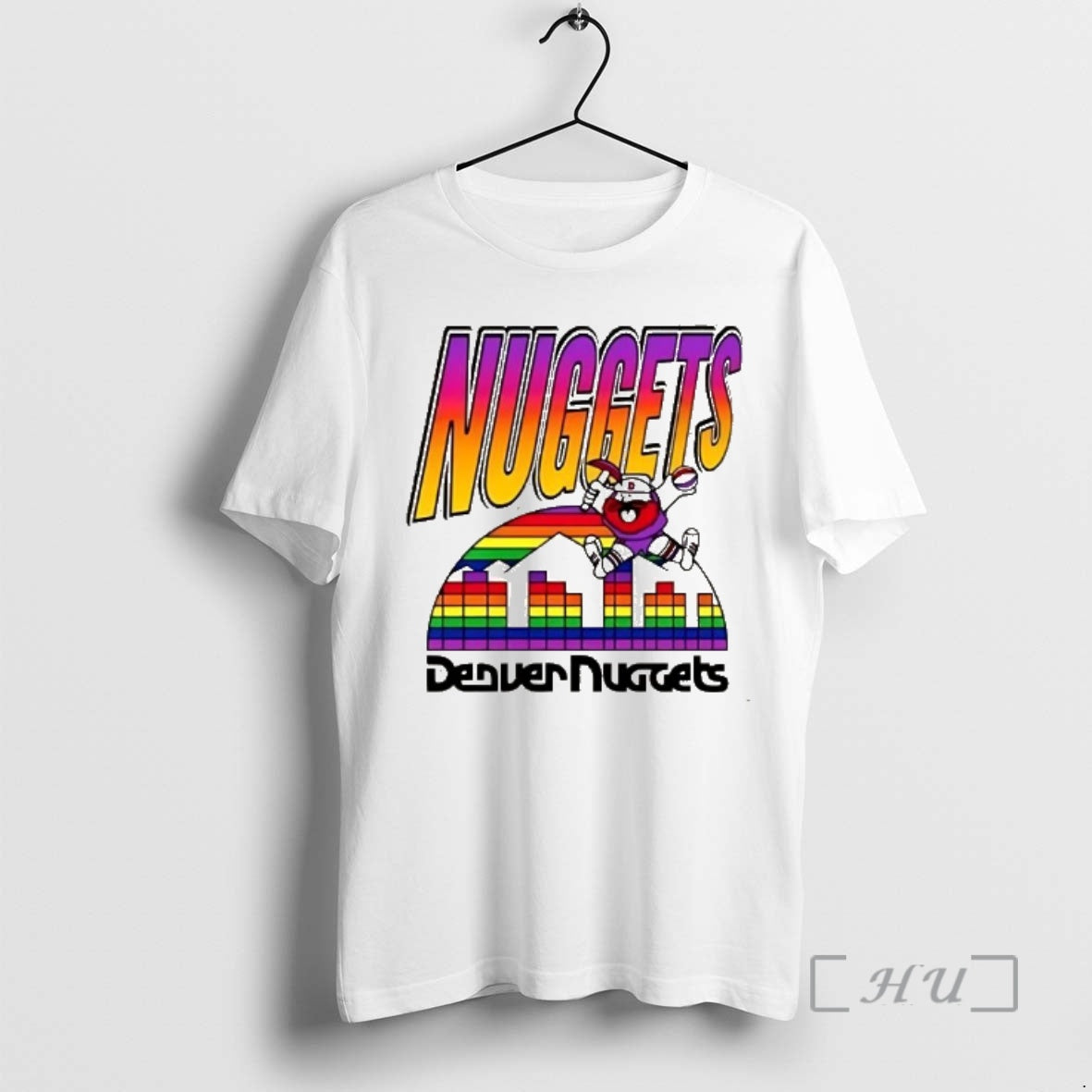 Officials Denver Nuggets Retro Champs Pride T-Shirts, Hoodie, Sweatshirt | PopFlextees.com
