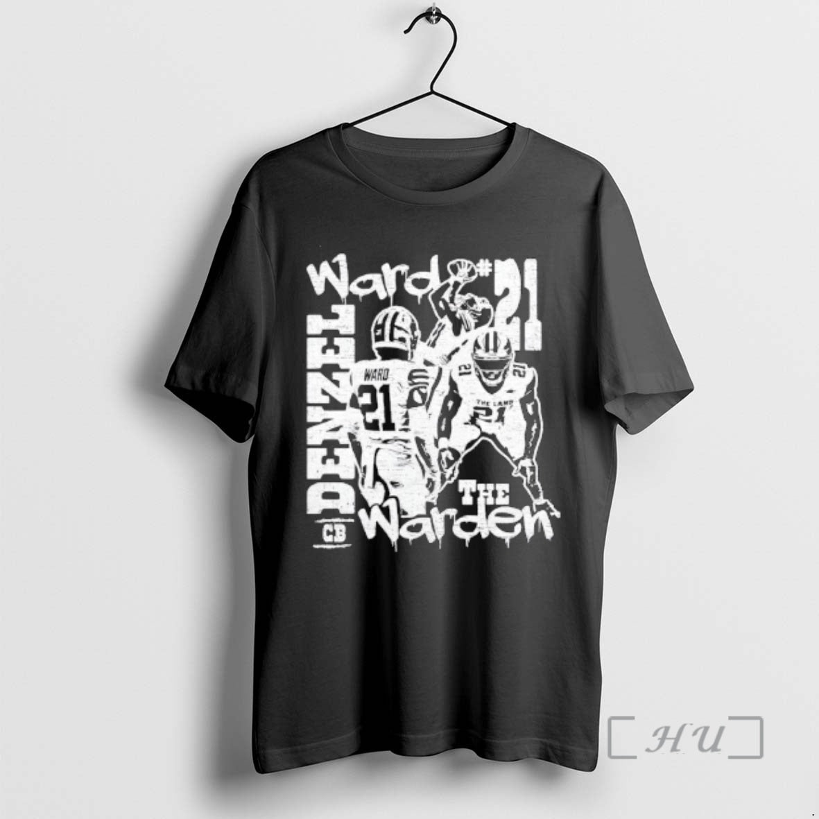 Officials Denzel Ward Graffiti Collage T-Shirts, Hoodie, Sweatshirt | PopFlextees.com