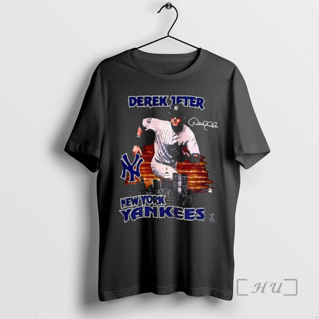 Officials Derek Jeter New York Yankees City Signature T-Shirts, Hoodie, Sweatshirt | PopFlextees.com