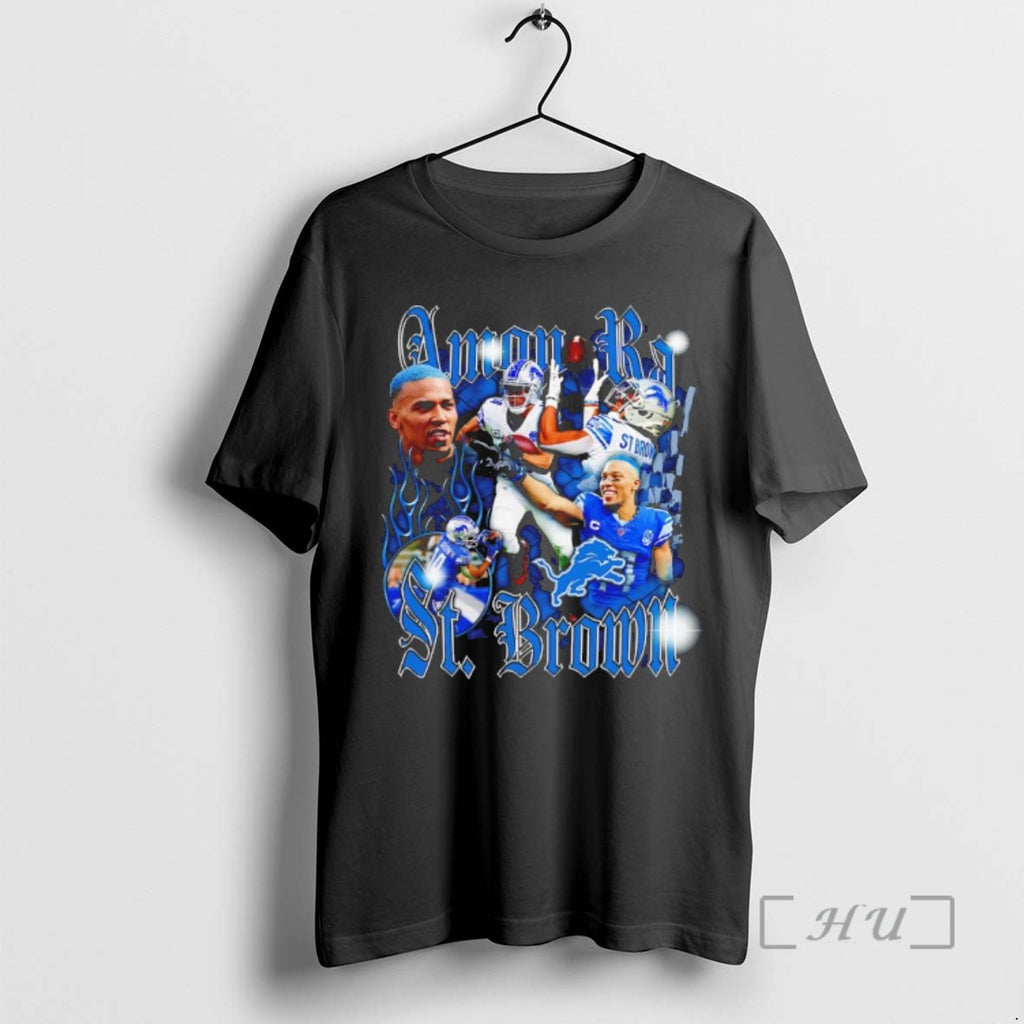 Officials Detroit Lions Amon Ra St T-Shirts, Hoodie, Sweatshirt | PopFlextees.com