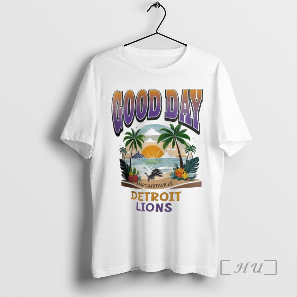 Officials Detroit Lions Margaritaville Light Blue Good Day T-Shirts, Hoodie, Sweatshirt | PopFlextees.com