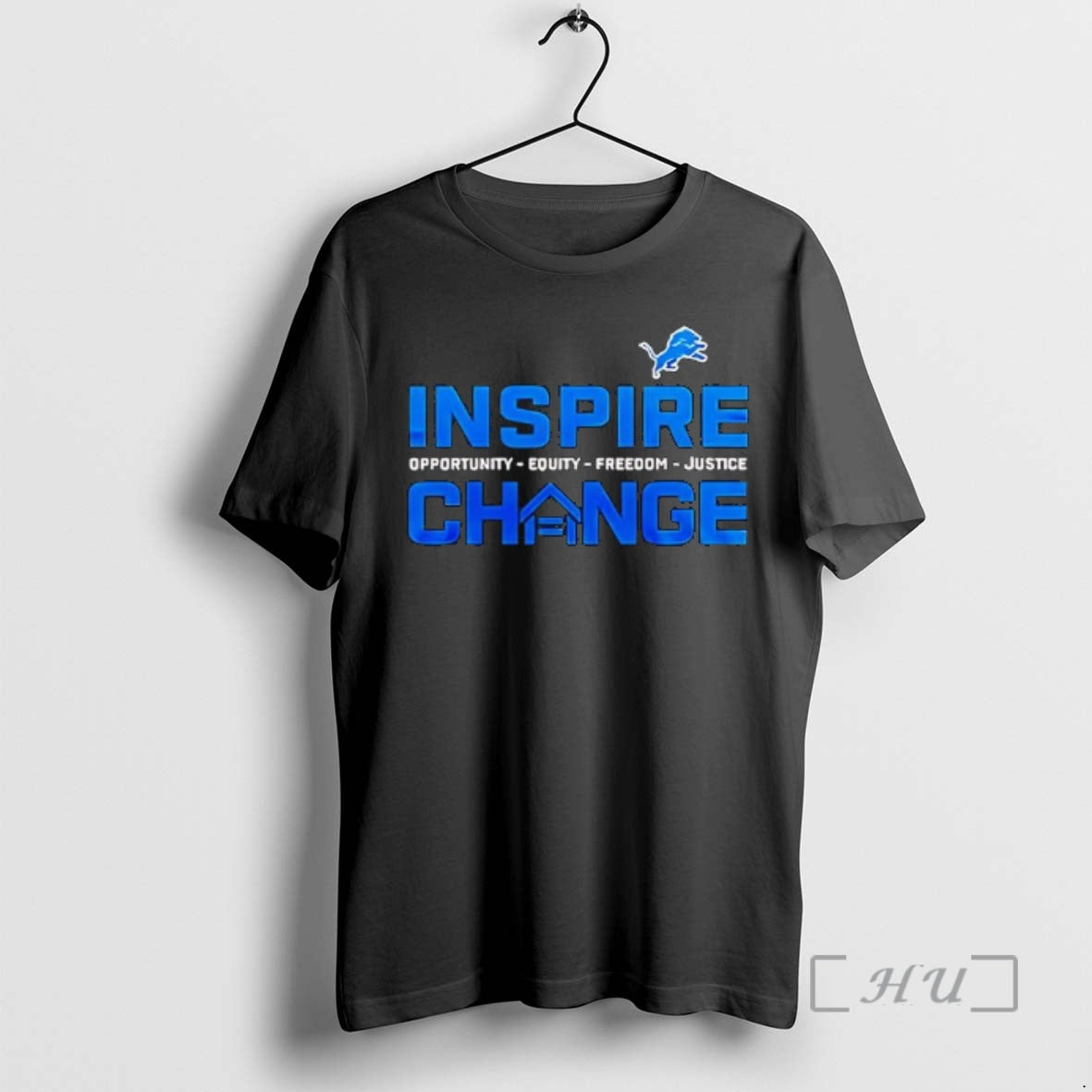 Officials Detroit Lions X Inspire Change Logo T-Shirts, Hoodie, Sweatshirt | PopFlextees.com