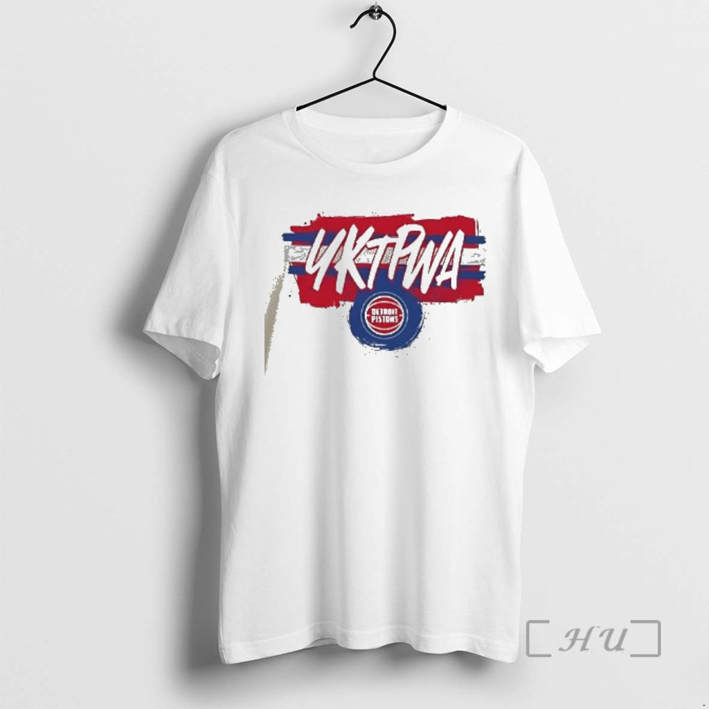 Officials Detroit Pistons Yktpwa Celebration Logo T-Shirts, Hoodie, Sweatshirt | PopFlextees.com