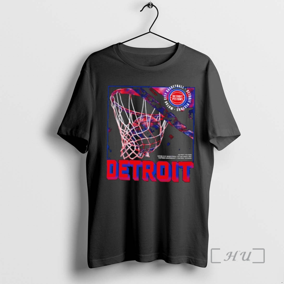 Officials Detroit Pistons Chrome Legacy Nets T-Shirts, Hoodie, Sweatshirt | PopFlextees.com