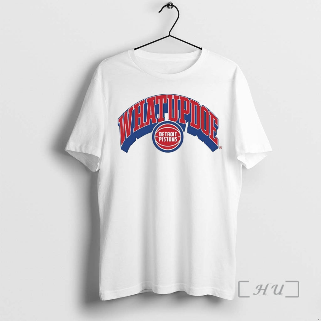 Officials Detroit Pistons Whatupdoe T-Shirts, Hoodie, Sweatshirt