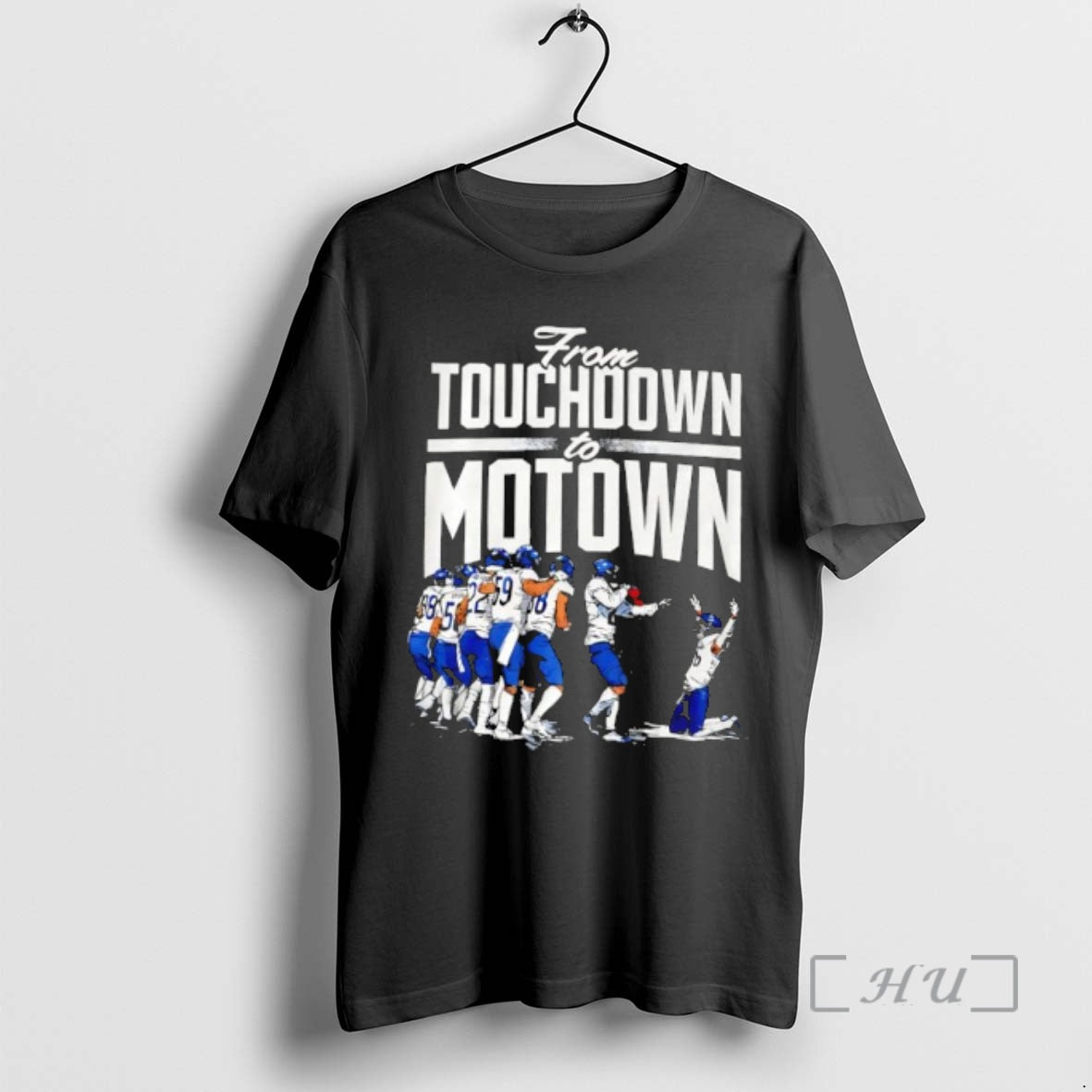 Officials Detroit Tigers Touchdown Motown Football Players T-Shirts, Hoodie, Sweatshirt