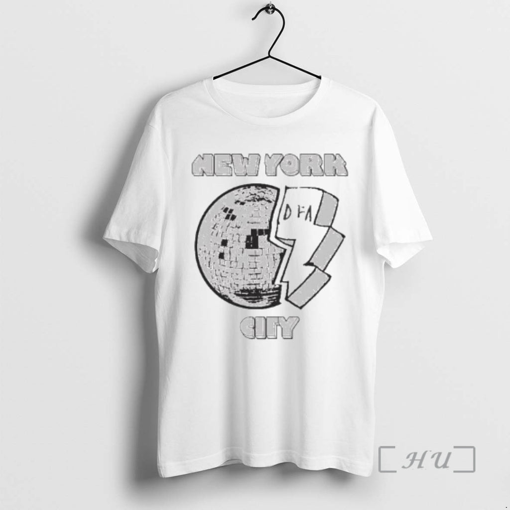 Officials Dfa Records Lcd Soundsystem Knockdown Center 2025 Circle White T-Shirts, Hoodie, Sweatshirt | PopFlextees.com