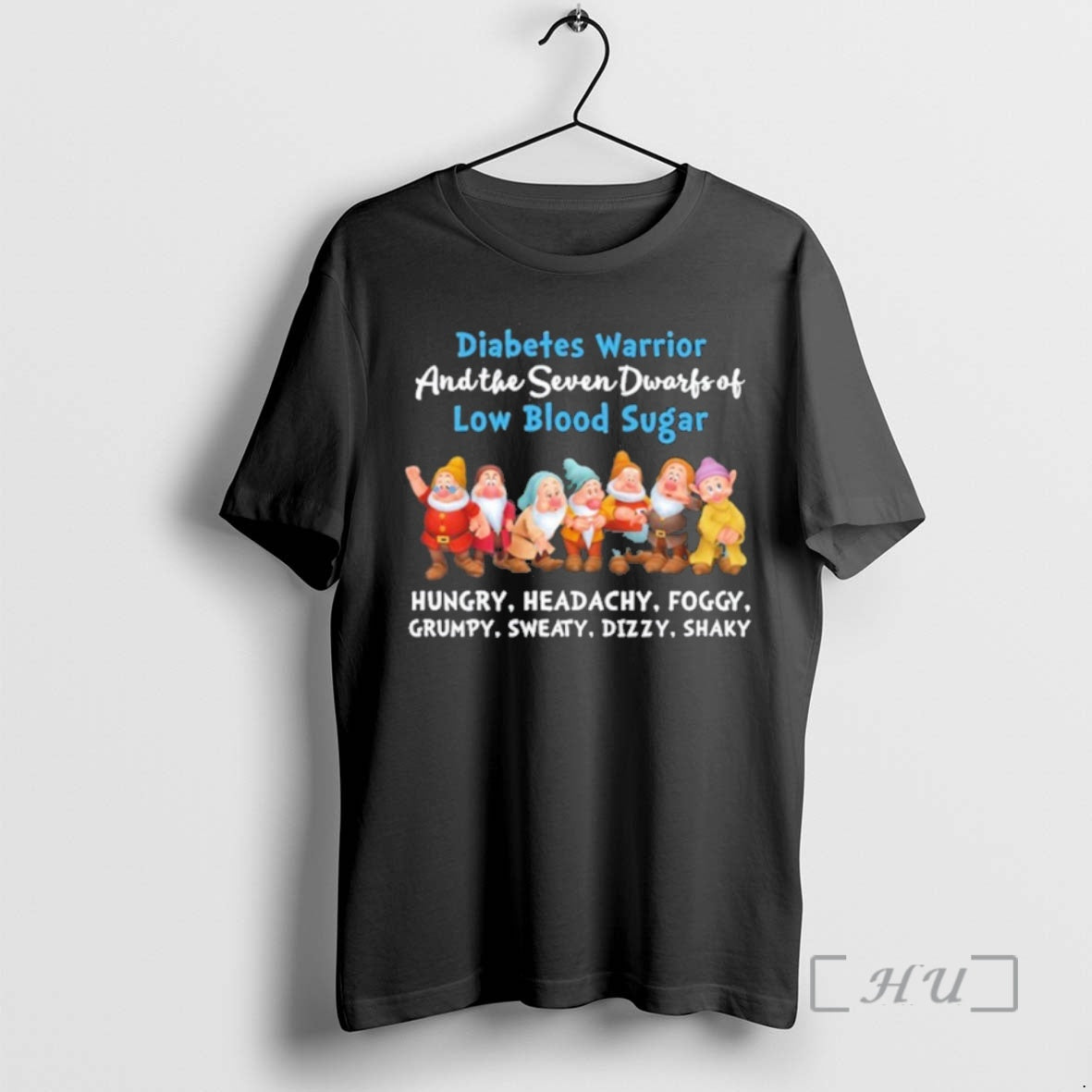 Officials Diabetes Warrior And The Seven Dwarfs Of Low Blood Sugar Premium T Shirts Sweater Hoodie, Sweatshirt