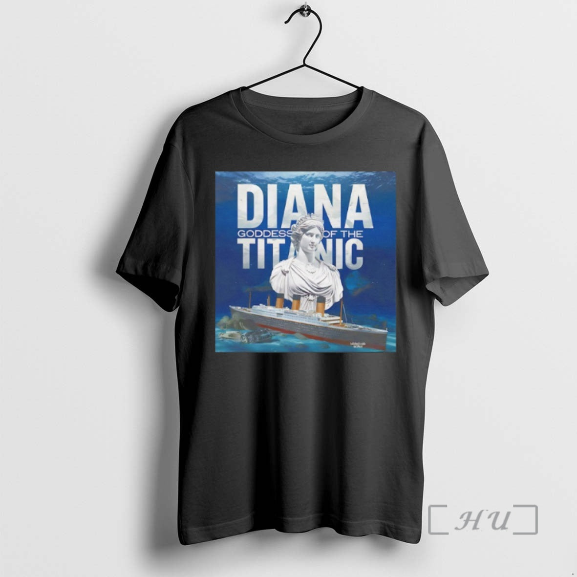 Officials Diana Titanic Statue Ocean Scene Graphic T-Shirts, Hoodie, Sweatshirt | PopFlextees.com