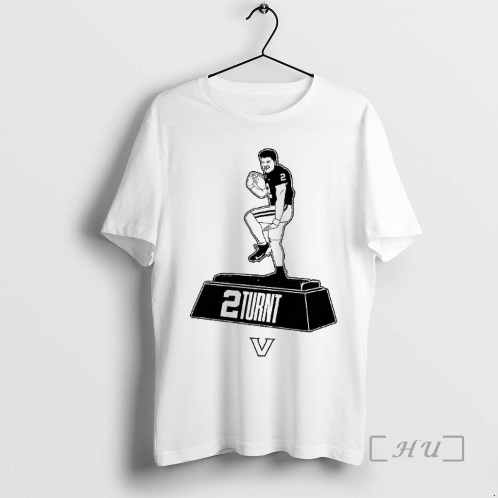 Officials Diego Pavia 2 Turnt Vanderbilt Commodores Football T-Shirts, Hoodie, Sweatshirt | PopFlextees.com
