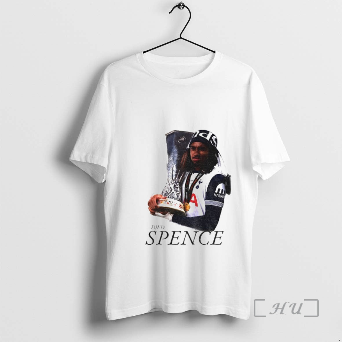 Officials Diop Tehuti Djed Spence Holding Trophy Tottenham Hotspur Fc T-Shirts, Hoodie, Sweatshirt | PopFlextees.com