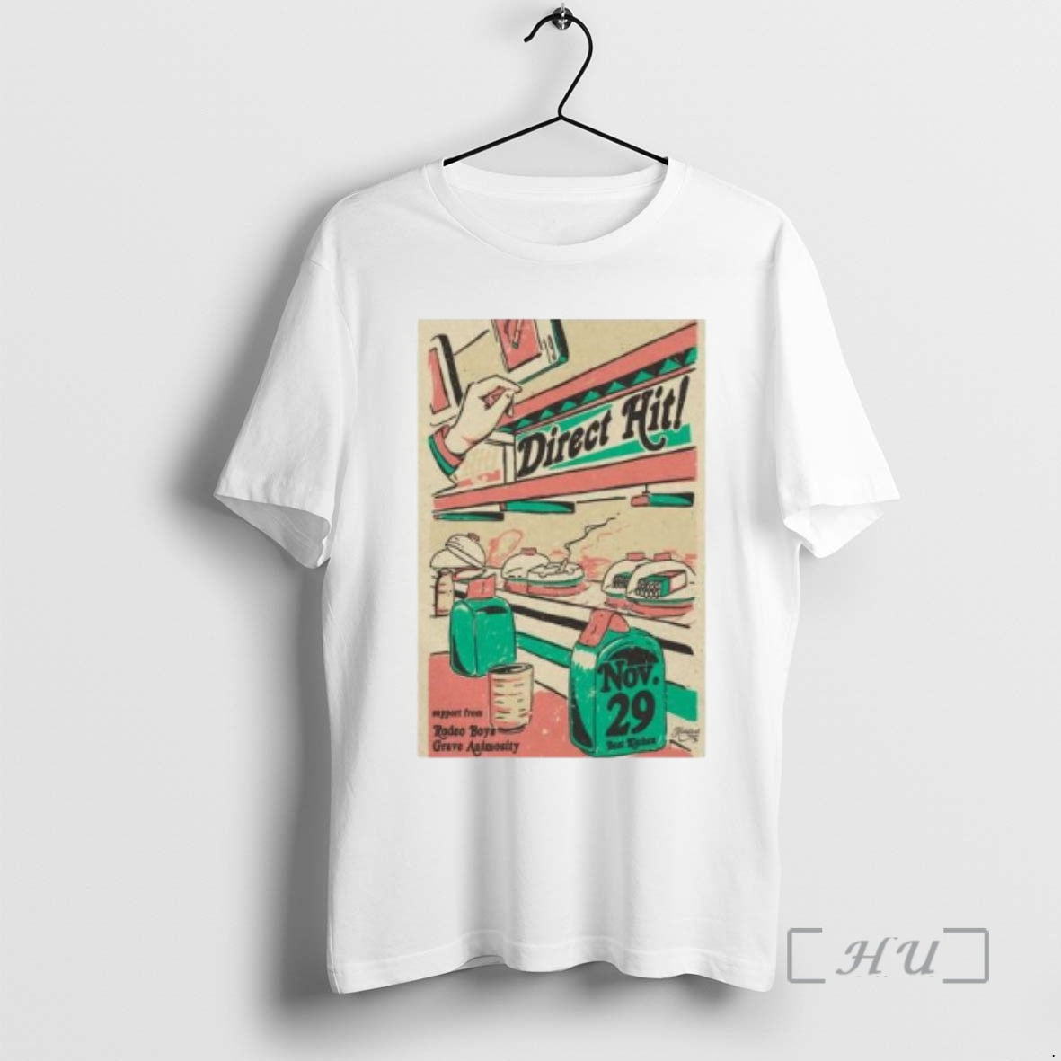 Officials Direct Hit Beat Kitchen Nov 29 2025 Circle White T-Shirts, Hoodie, Sweatshirt | PopFlextees.com
