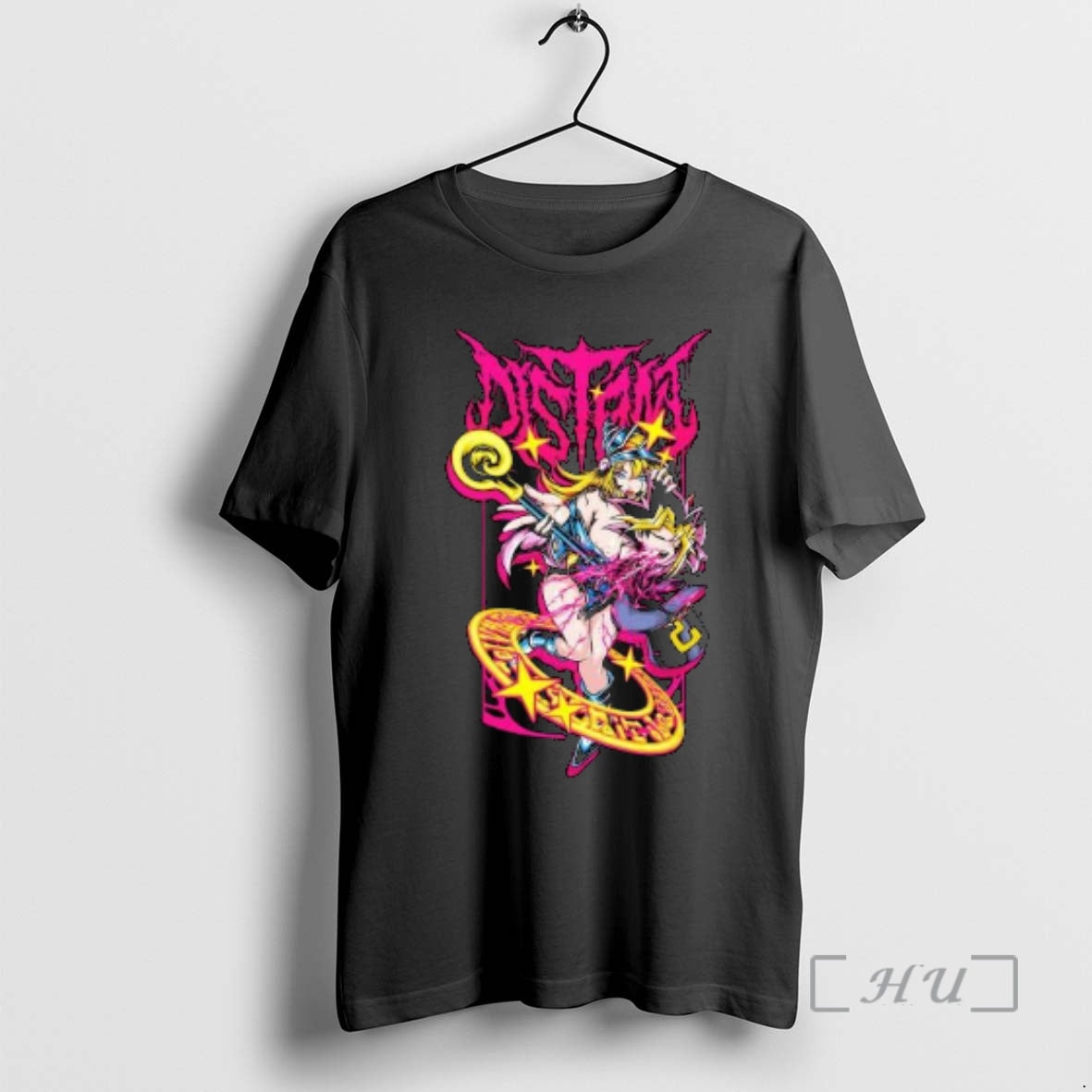 Officials Distant Magician Girl Circle Black T-Shirts, Hoodie, Sweatshirt | PopFlextees.com