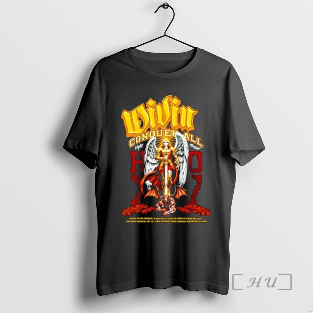 Officials Divine Angel Armor Conquer All Archangel Michael T-Shirts, Hoodie, Sweatshirt | PopFlextees.com