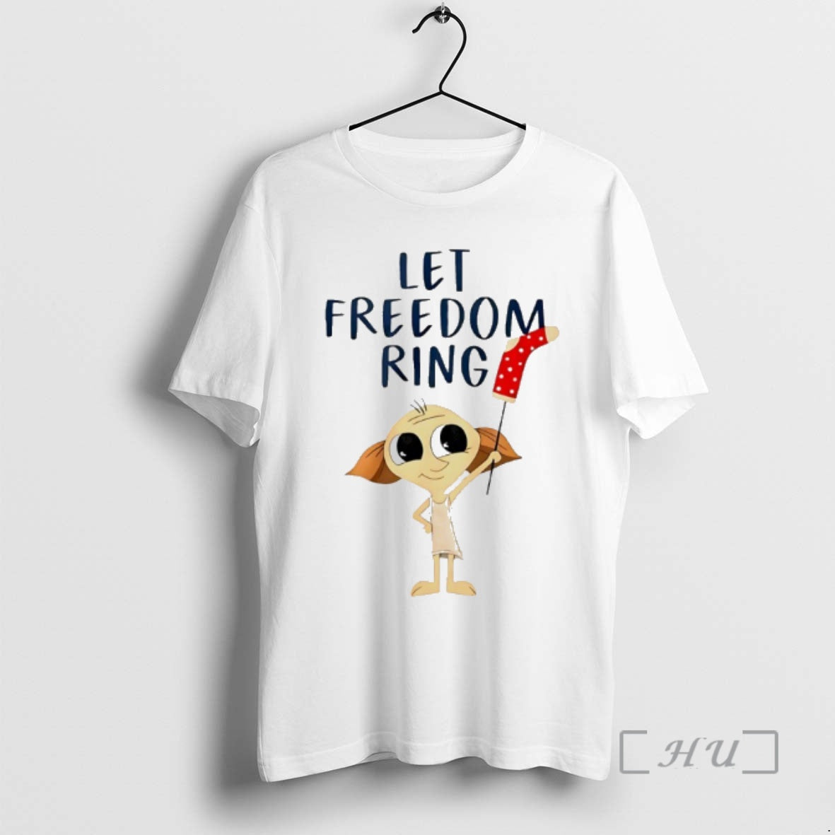 Officials Dobby Let Freedom Ring Cartoon T-Shirts, Hoodie, Sweatshirt | PopFlextees.com