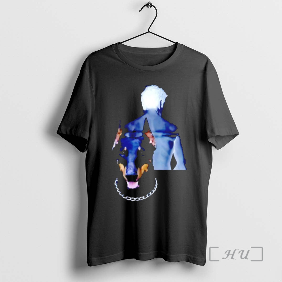 Officials Doberman Portrait And The Man Graphic T-Shirts, Hoodie, Sweatshirt | PopFlextees.com