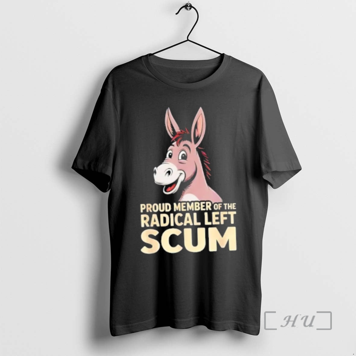 Officials Donkey Proud Member Of The Radical Left Scum T-Shirts, Hoodie, Sweatshirt | PopFlextees.com