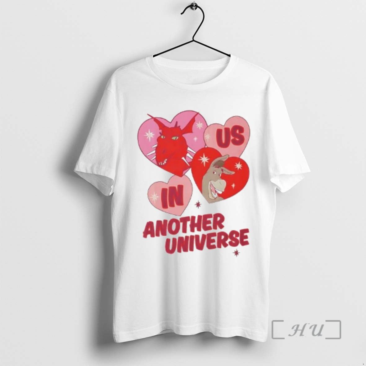 Officials Donkey And Shrek Us In Another Universe Graphic T-Shirts, Hoodie, Sweatshirt | PopFlextees.com