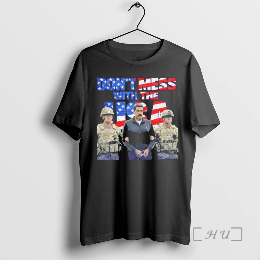 Officials Dont Mess With The Usa Maduro Jan 3 2026 Captured Freedom Venezuelan Premium T-Shirts, Hoodie, Sweatshirt