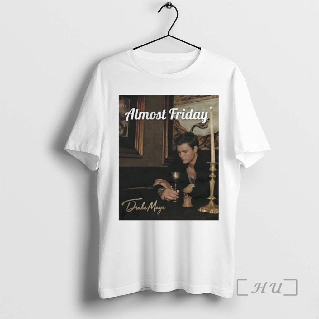 Officials Drake Maye Album Cover Almost Friday Photo T-Shirts, Hoodie, Sweatshirt | PopFlextees.com