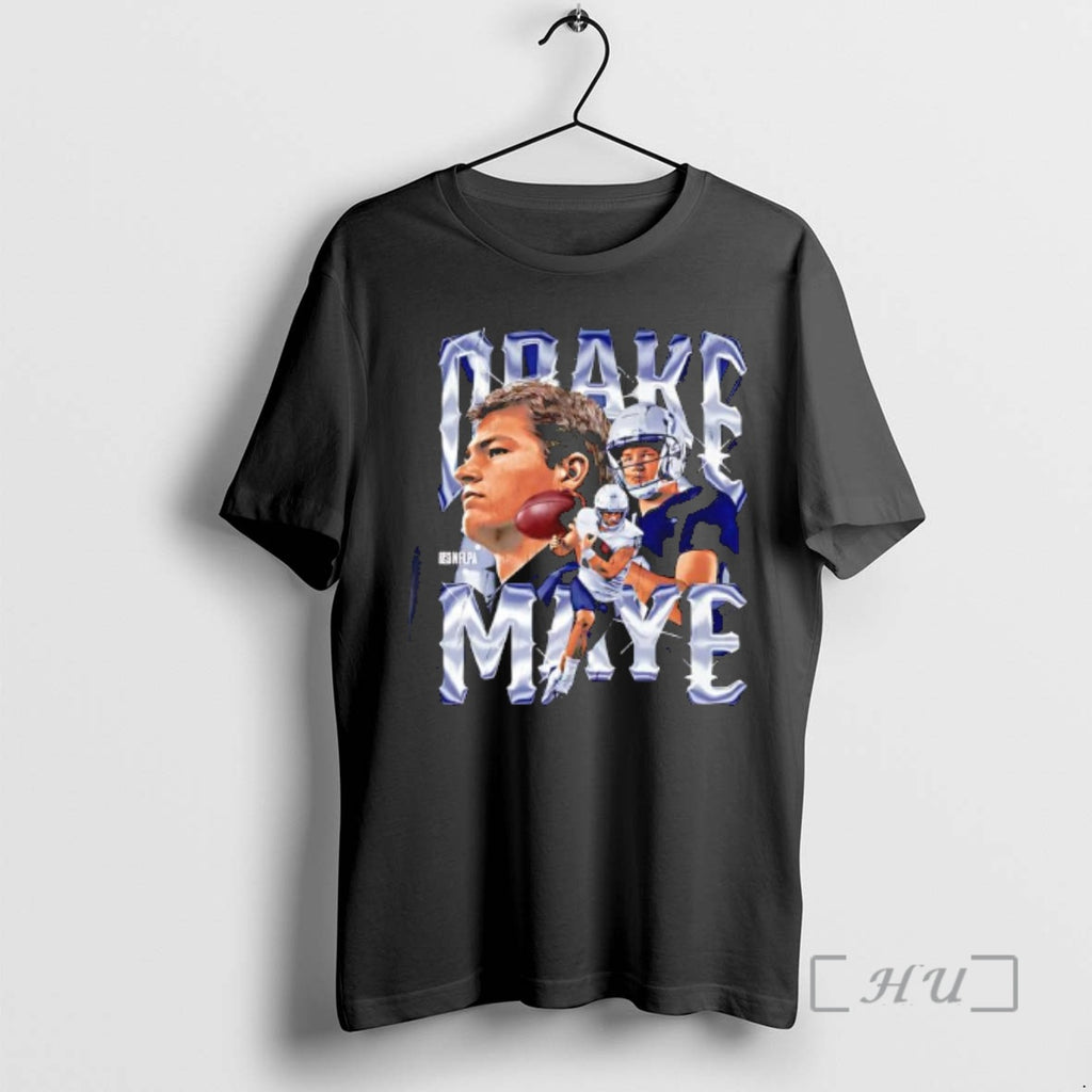 Officials Drake Maye New England Vintage T-Shirts, Hoodie, Sweatshirt | PopFlextees.com