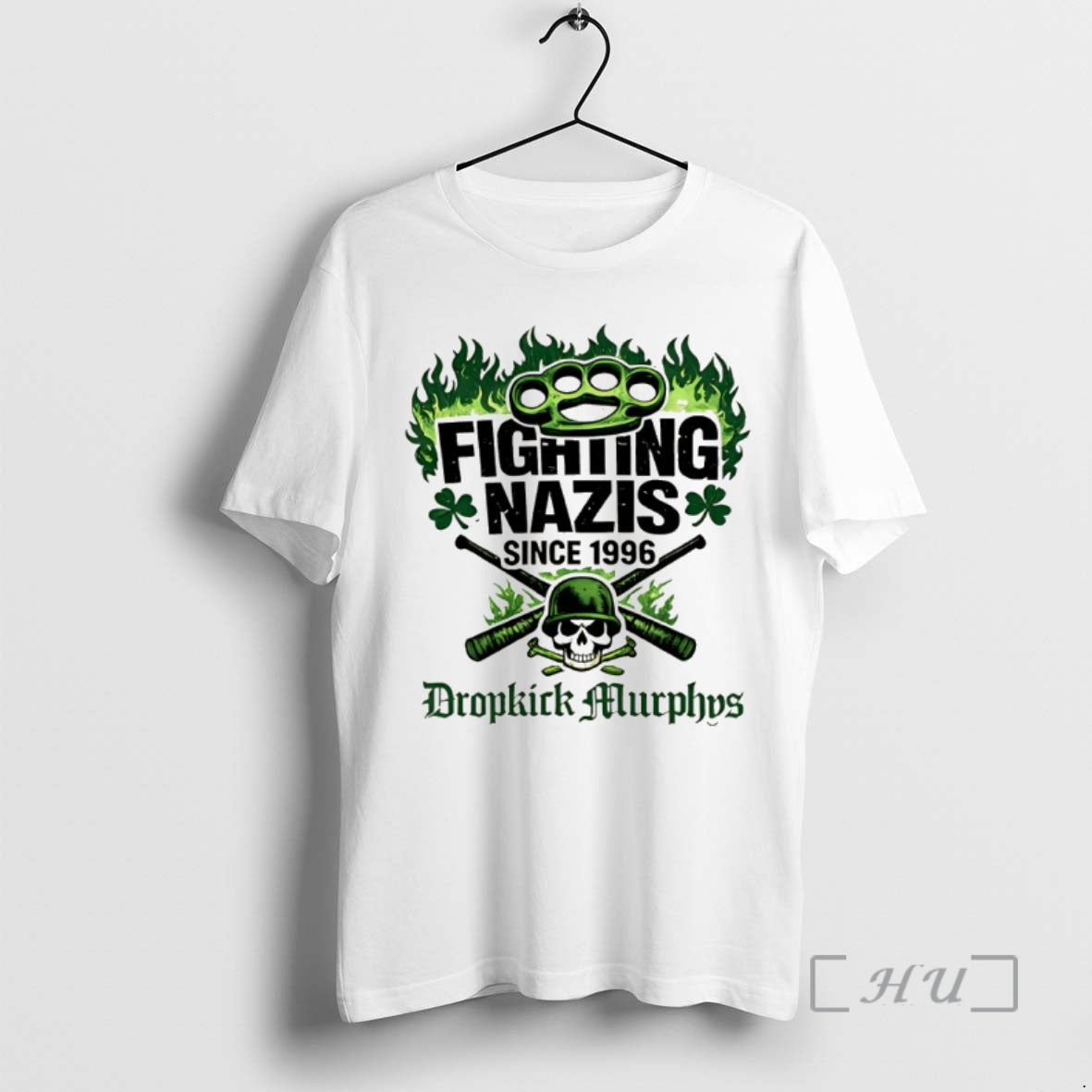 Officials Dropkick Murphys Band Fighting Nazis Since 1996 T-Shirts, Hoodie, Sweatshirt | PopFlextees.com