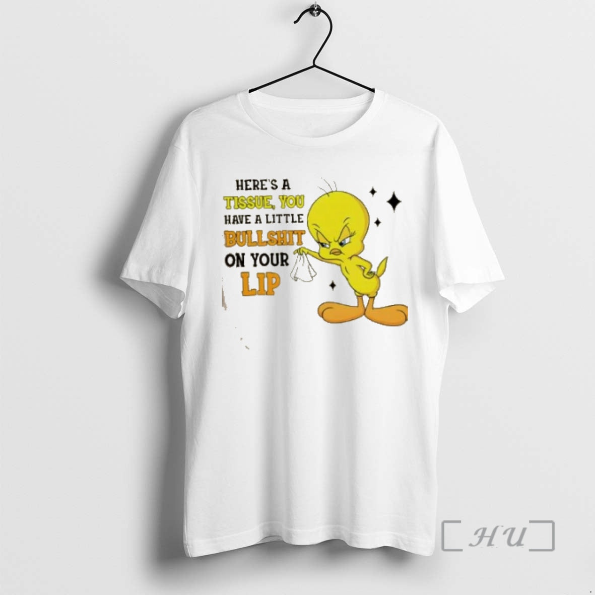 Officials Duck Heres A Tissue You Have A Little Bullshit On Your Lip Premium T-Shirts, Hoodie, Sweatshirt | PopFlextees.com