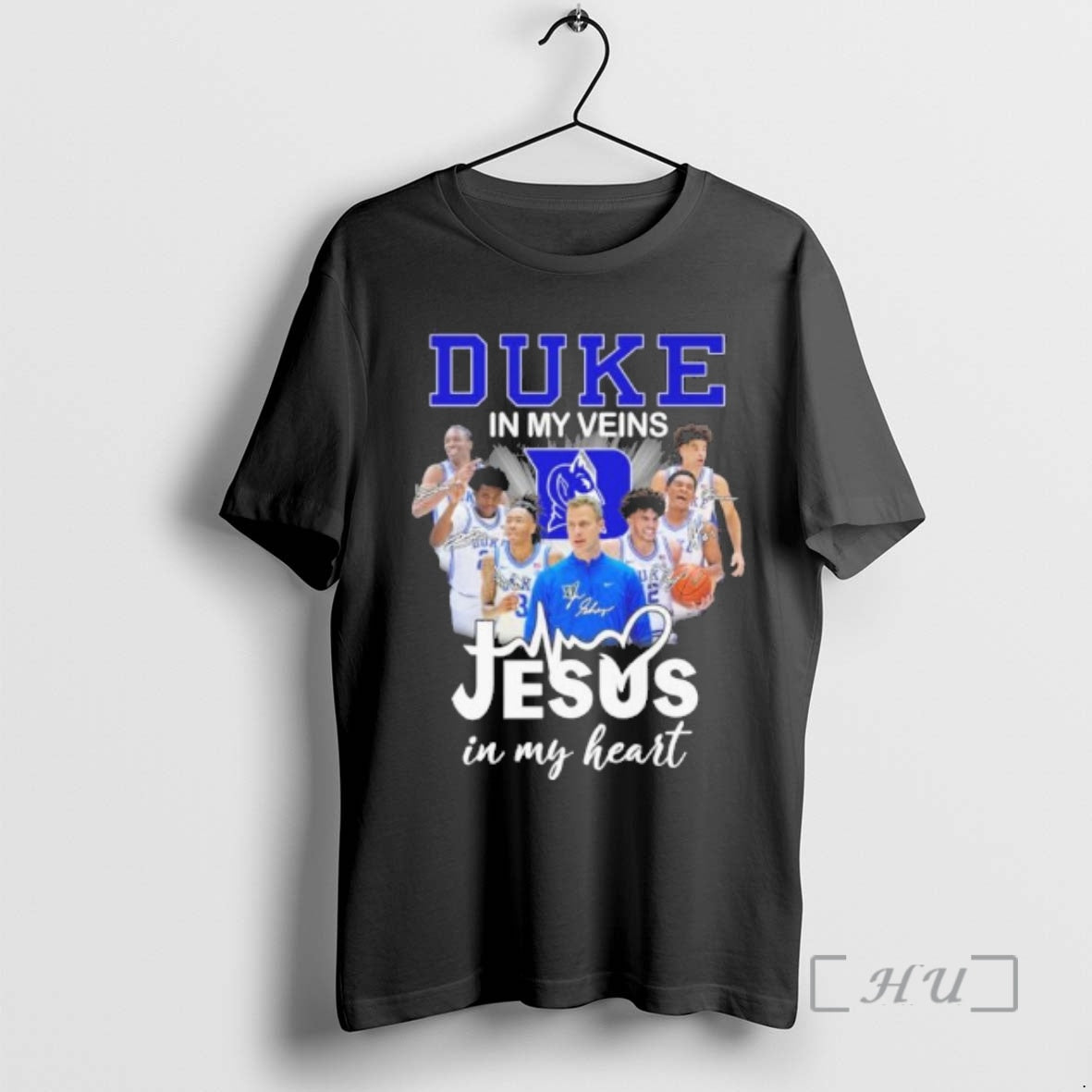 Officials Duke Mens Basketball In My Veins Jesus In My Heart Premium T Shirts Sweater Hoodie, Sweatshirt | PopFlextees.com