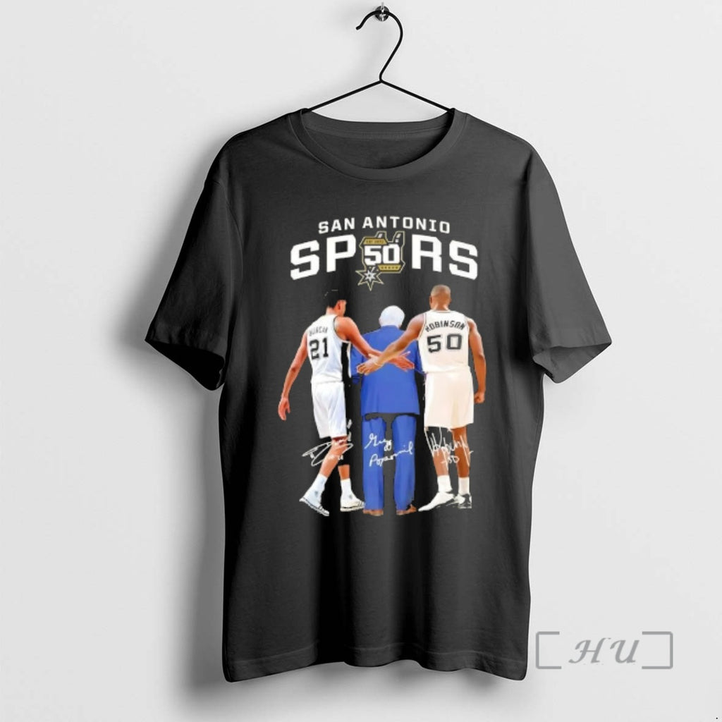 Officials Duncan Robinson San Antonio Spurs Legends Basketball Signatures T-Shirts, Hoodie, Sweatshirt | PopFlextees.com