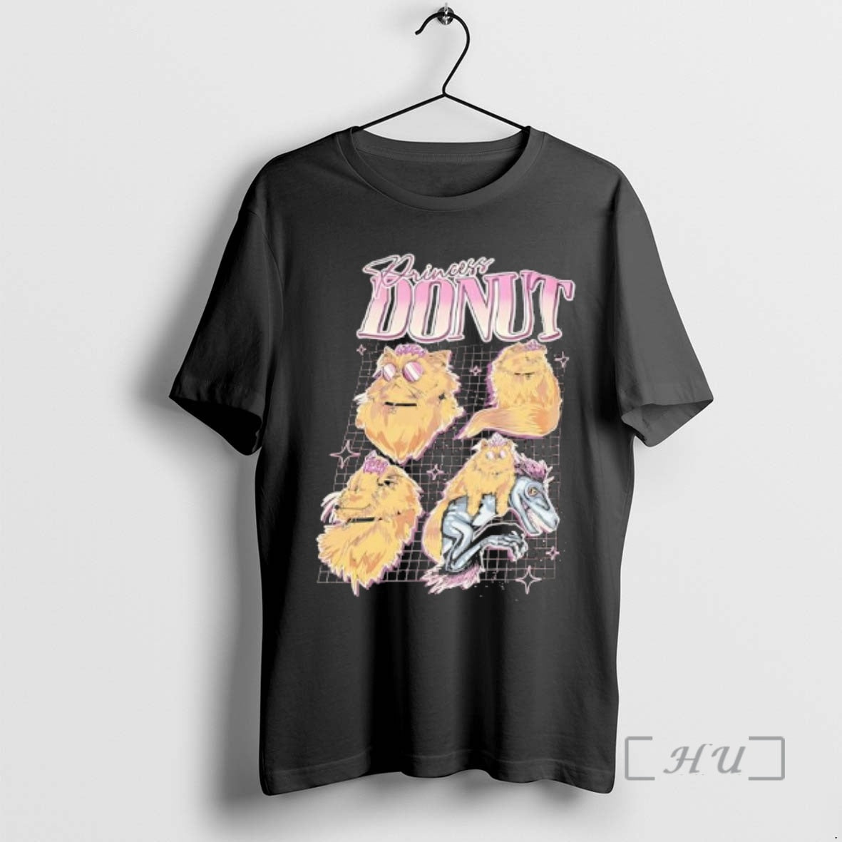 Officials Dungeon Crawler Carl Princess Donut Collage Graphic T-Shirts, Hoodie, Sweatshirt | PopFlextees.com