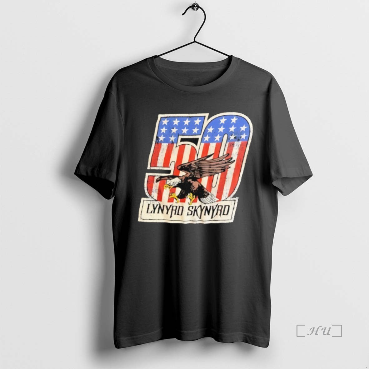 Officials Eagle Lynyrd Skynyrd Celebtating 50 Years Vintage T-Shirts, Hoodie, Sweatshirt | PopFlextees.com