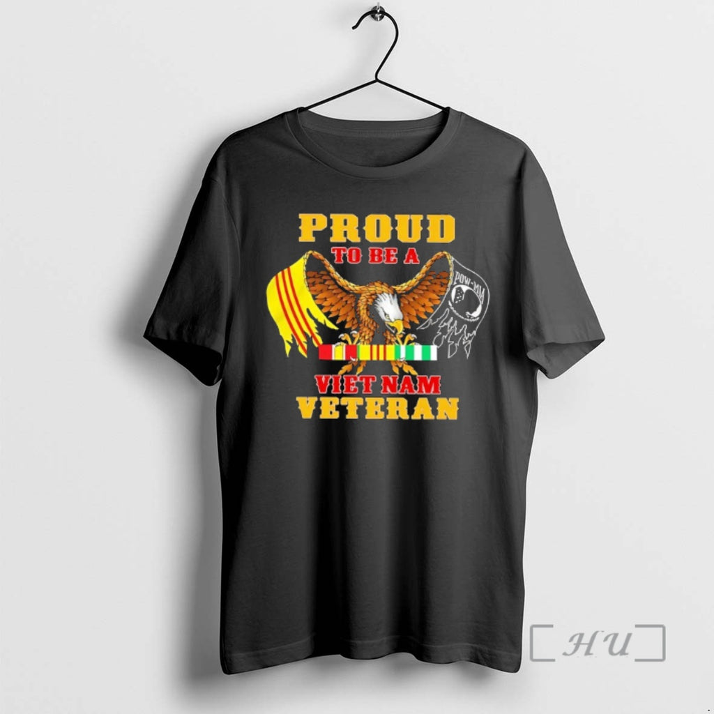 Officials Eagle Proud To Be A Vietnam Veteran T-Shirts, Hoodie, Sweatshirt | PopFlextees.com