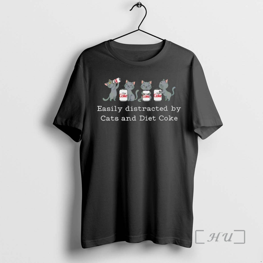 Officials Easily Distracted By Cats And Diet Coke T-Shirts, Hoodie, Sweatshirt | PopFlextees.com